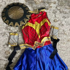Medium youth girls Wonder Woman costume